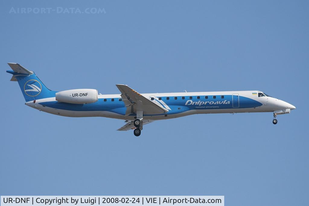 UR-DNF, 2001 Embraer EMB-145EU (ERJ-145EU) C/N 145404, Dnepravia Embraer 145Jt