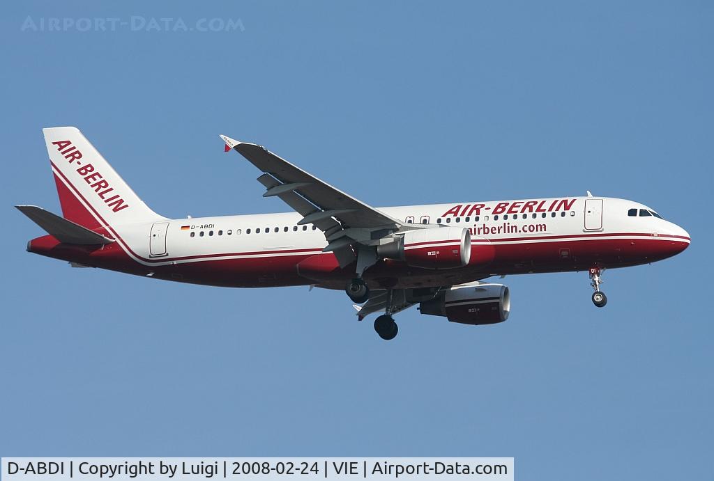 D-ABDI, 2006 Airbus A320-214 C/N 2853, Air Berlin A320