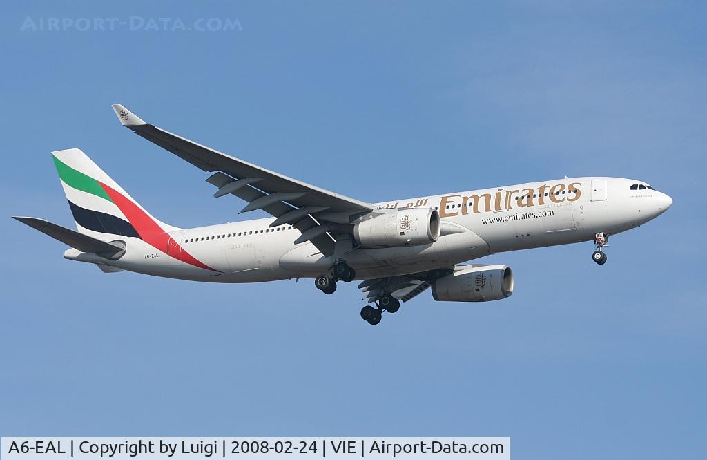 A6-EAL, 2002 Airbus A330-243 C/N 462, Emirates A330-200