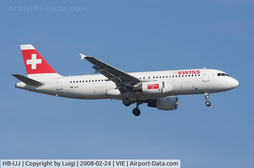 HB-IJJ, 1996 Airbus A320-214 C/N 585, Swiss A320
