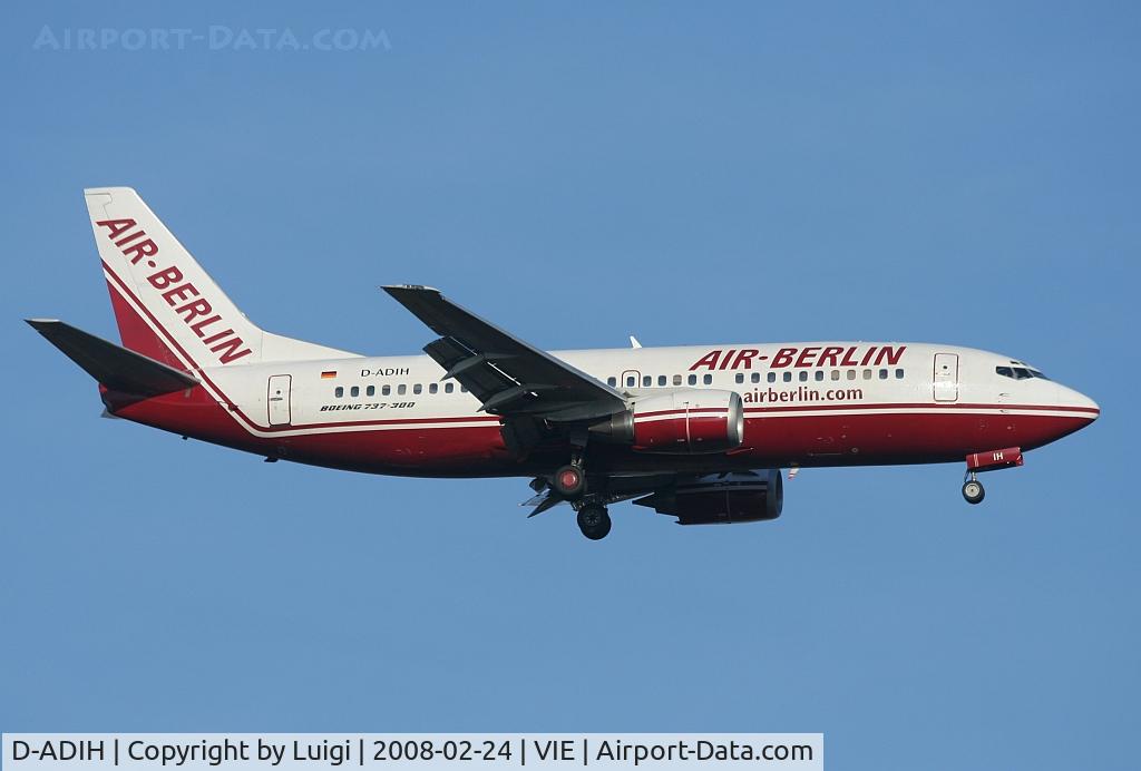 D-ADIH, 1988 Boeing 737-3Y0 C/N 23921, Air Berlin 737-300