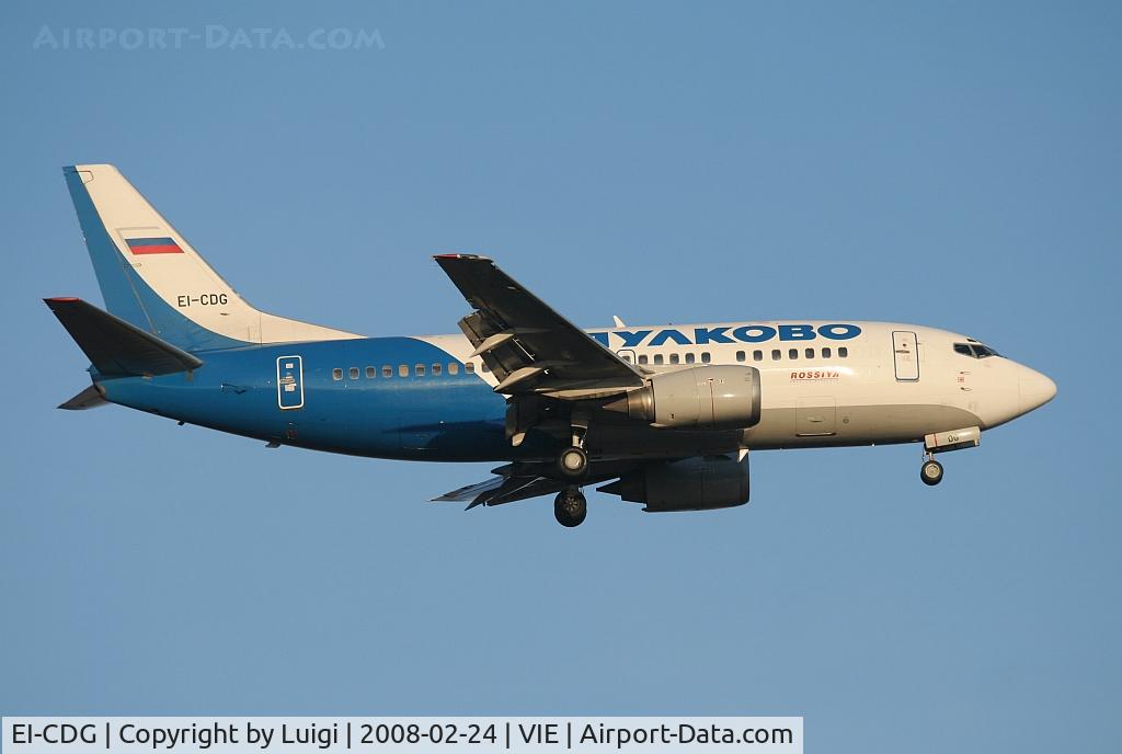 EI-CDG, 1992 Boeing 737-548 C/N 25738, Pulkova 737-500