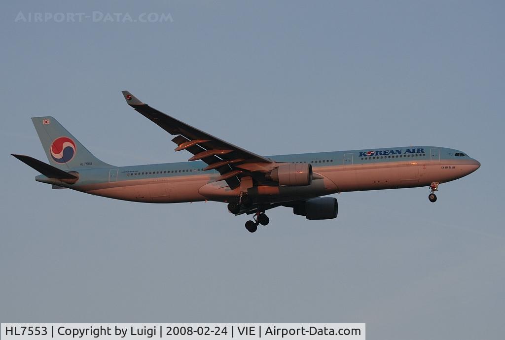 HL7553, 1999 Airbus A330-323 C/N 267, Korean Air A330-300