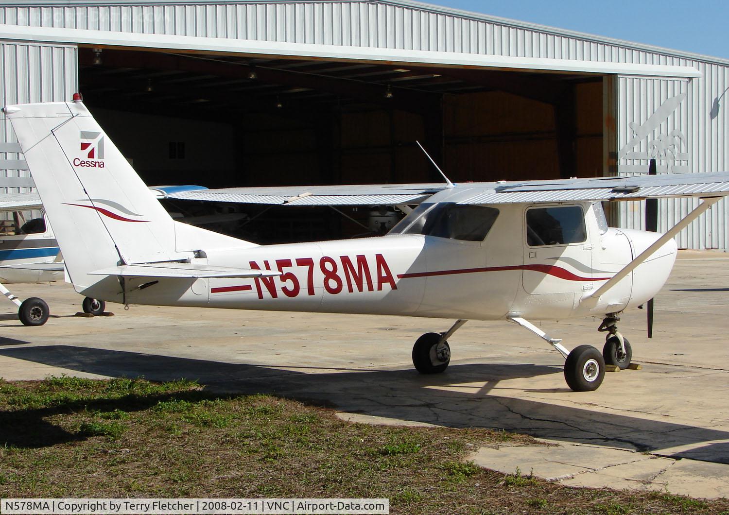N578MA, 1967 Cessna 150H C/N 15068091, Part of the Venice Municipal General Aviation scene