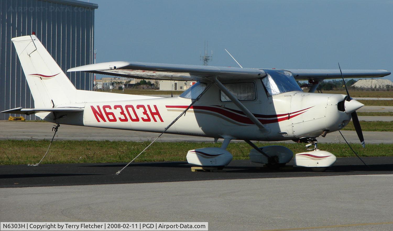 N6303H, 1979 Cessna 152 C/N 15284152, Cessna 152 at Charlotte County