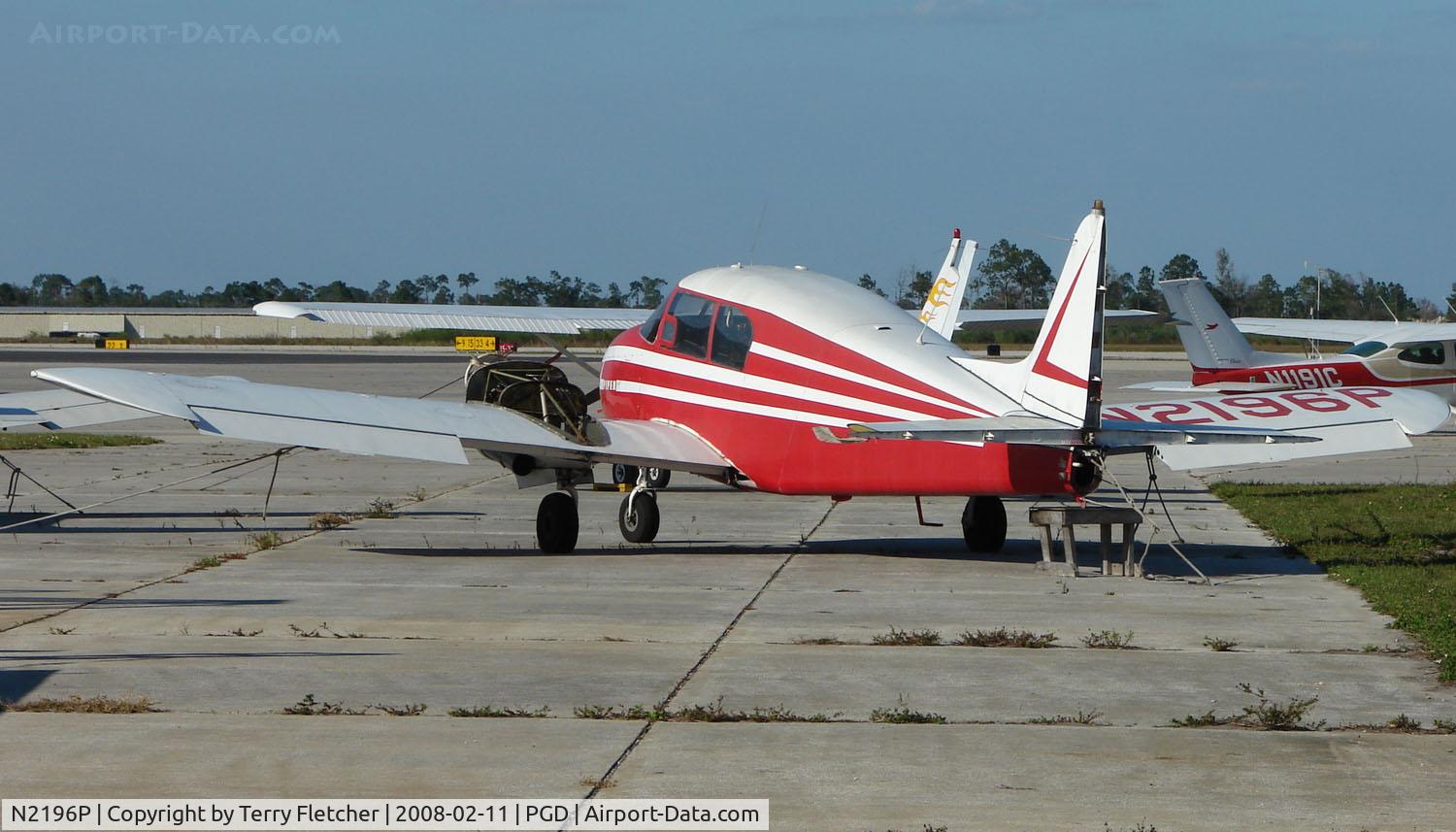 N2196P, 1956 Piper PA-23 C/N 23-805, A 40 year old Pa-23 at Charlotte County