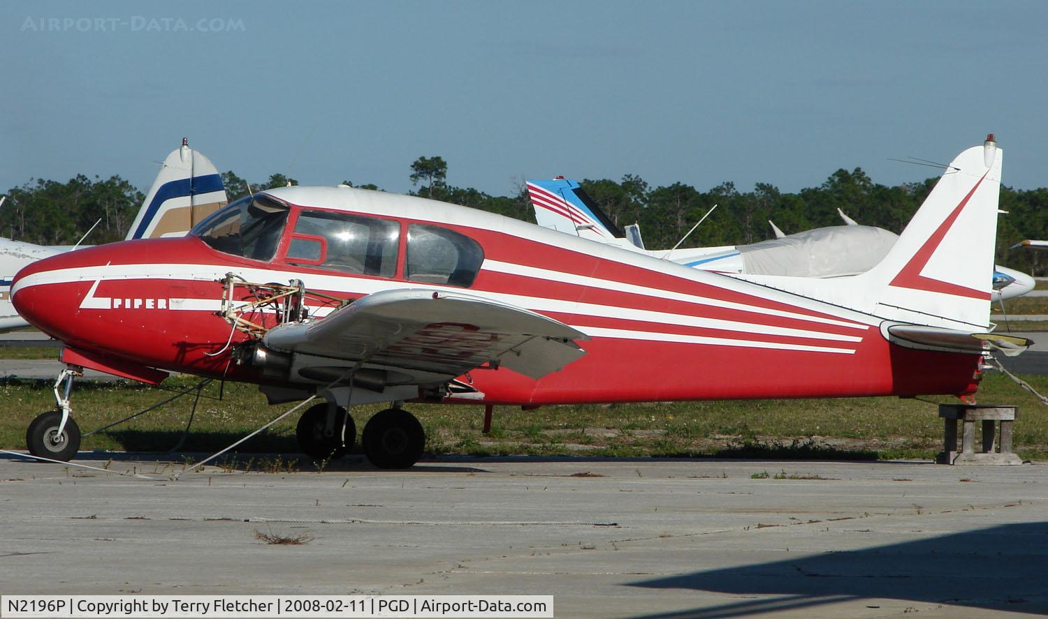 N2196P, 1956 Piper PA-23 C/N 23-805, Another angle on the Pa-23 at Charlotte County