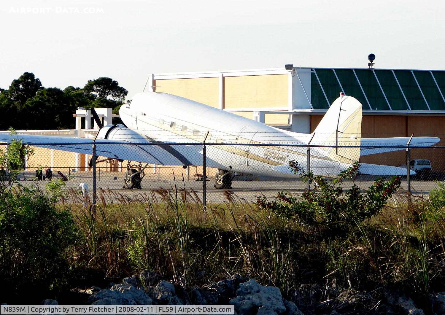 N839M, 1943 Douglas VC-47A Skytrain C/N 20166, Dakota of Lee County Mosquito Control