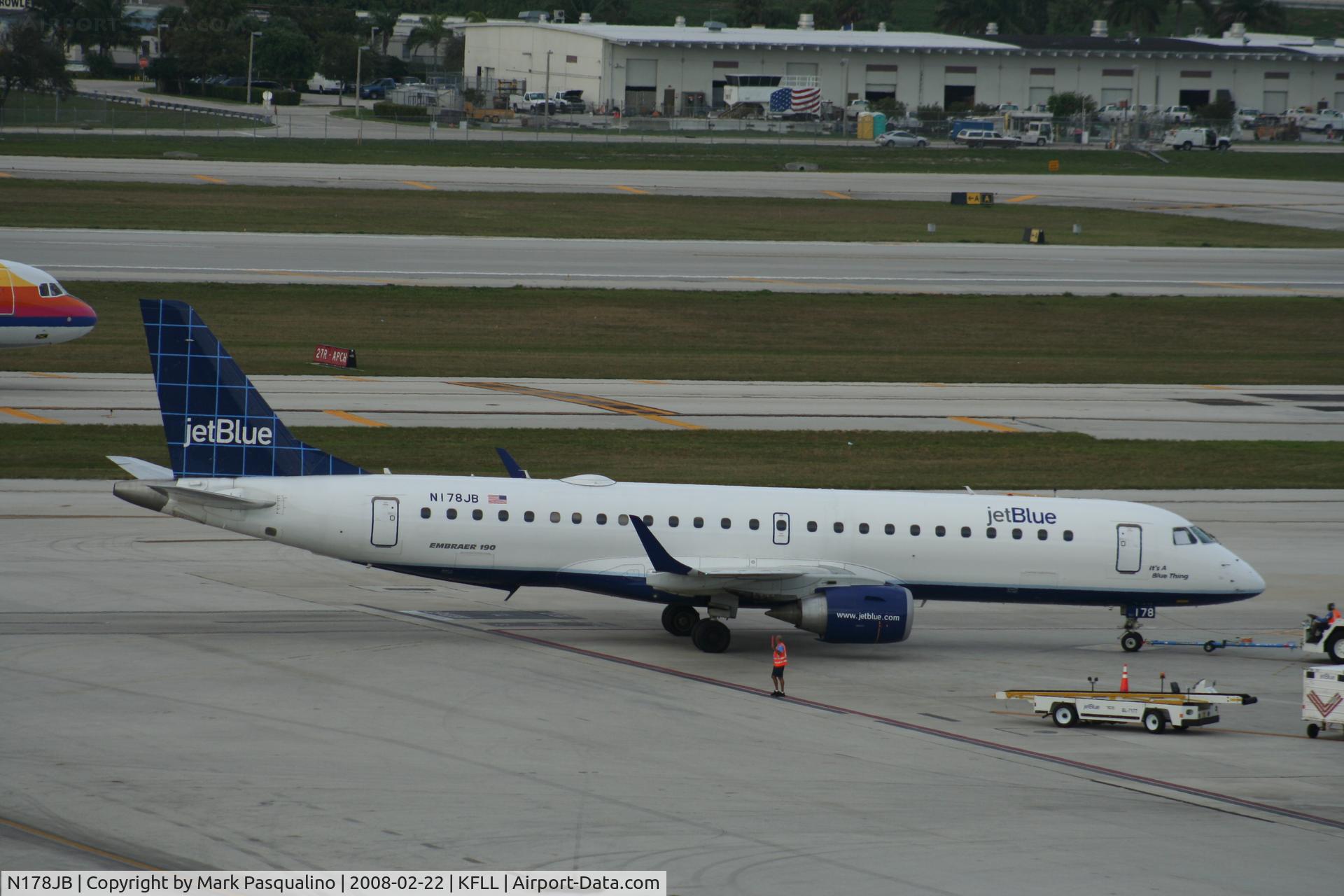 N178JB, 2005 Embraer 190AR (ERJ-190-100IGW) C/N 19000004, ERJ 190-100 IGW