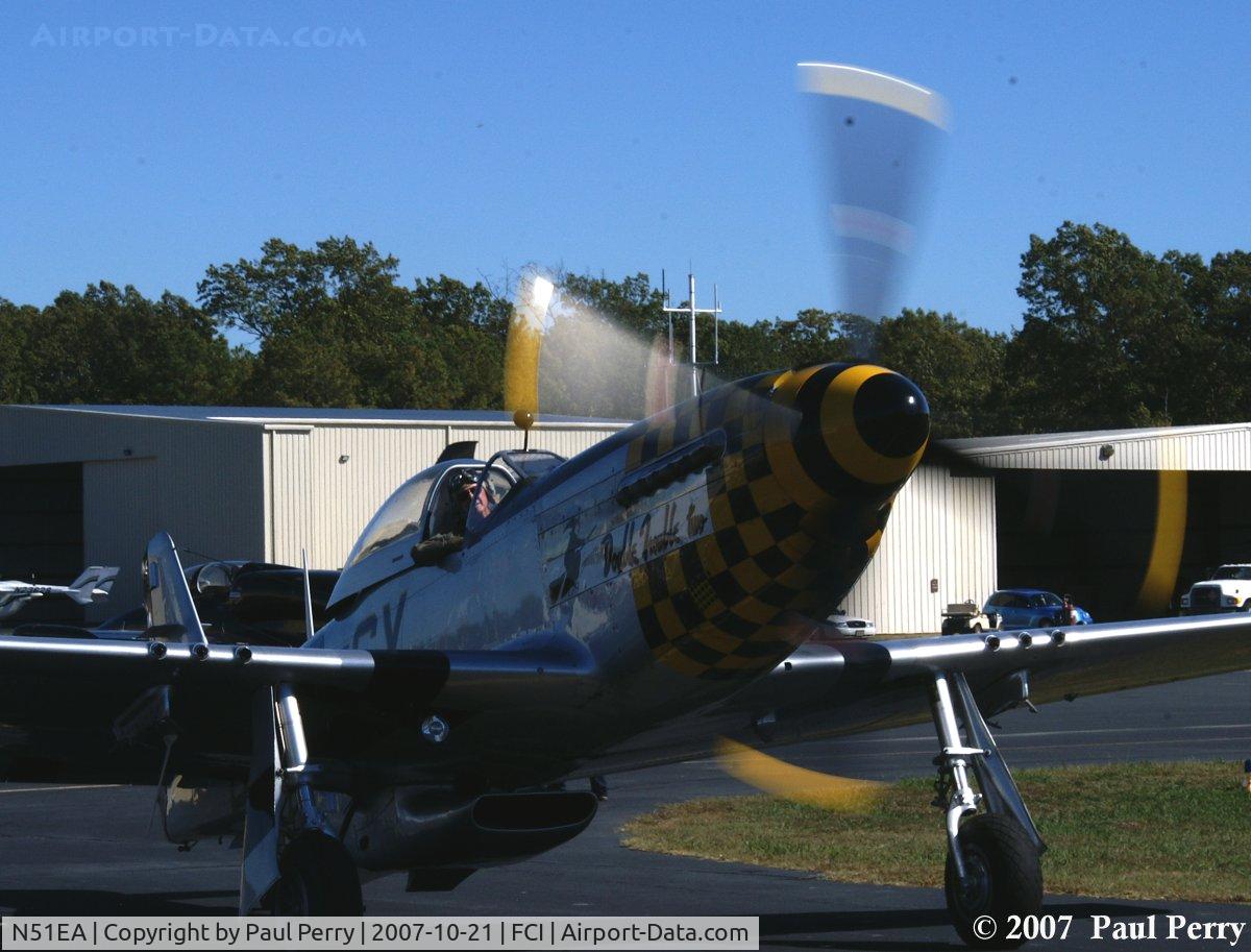 N51EA, 1944 North American F-51D Mustang C/N 44-72483, Up close  on the taxiway