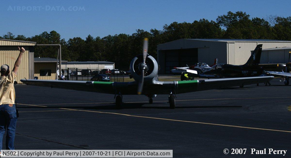 N502, 1941 North American SNJ-5 Texan Texan C/N 43689, Another of the many SNJs