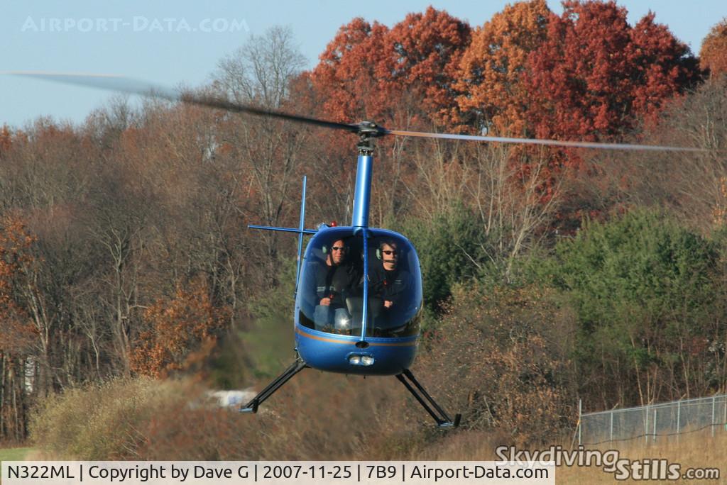 N322ML, 2004 Robinson R22 Beta C/N 3572, N322ML hard at work
