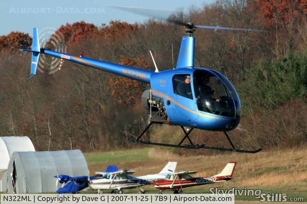 N322ML, 2004 Robinson R22 Beta C/N 3572, N322ML hard at work