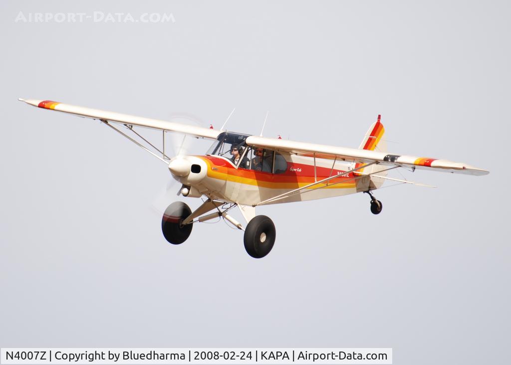 N4007Z, 1963 Piper PA-18-150 Super Cub C/N 18-7958, On final approach to 17L.