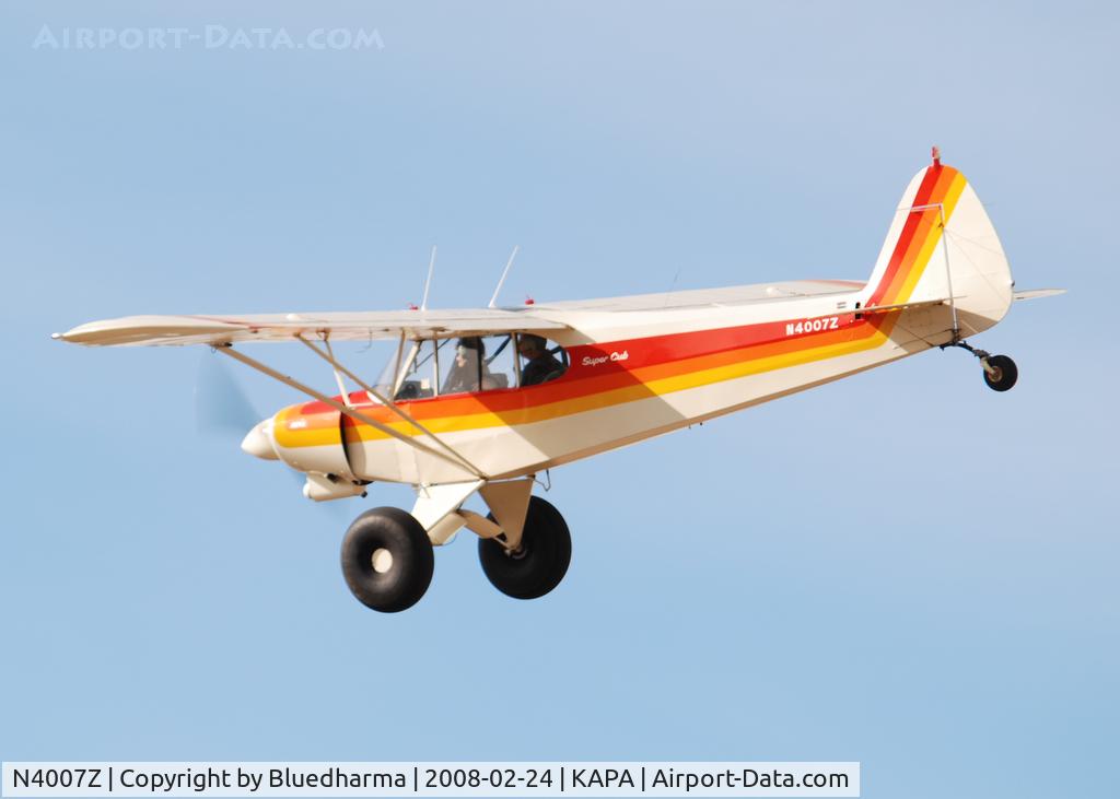 N4007Z, 1963 Piper PA-18-150 Super Cub C/N 18-7958, On final approach to 17L.