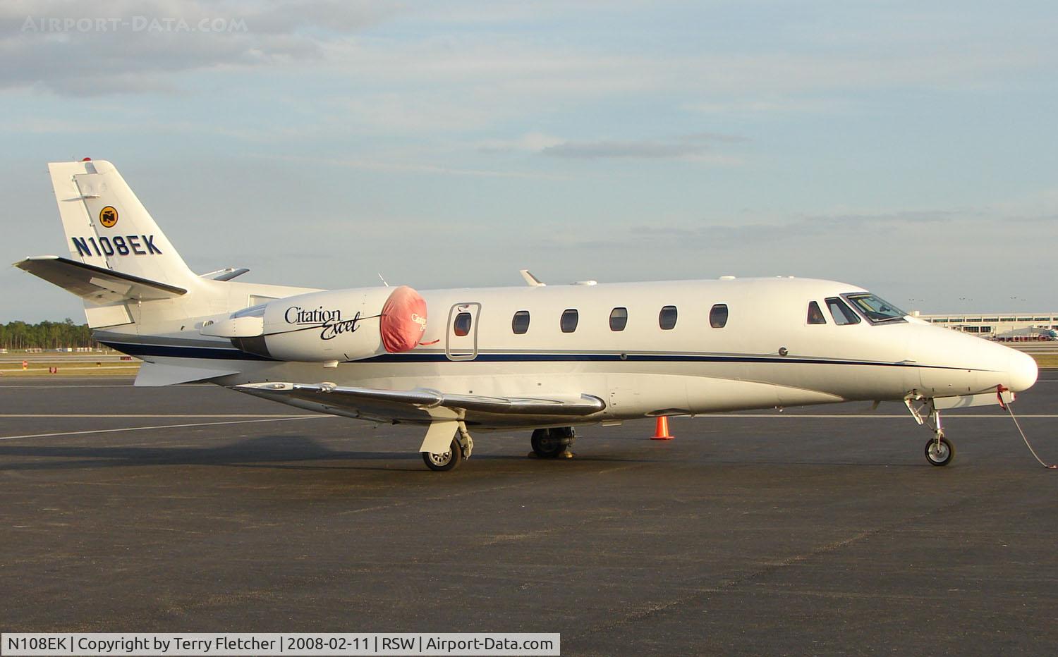 N108EK, 1999 Cessna 560 Citation Excel C/N 560-5032, Cessna 560 in the late evening sunshine