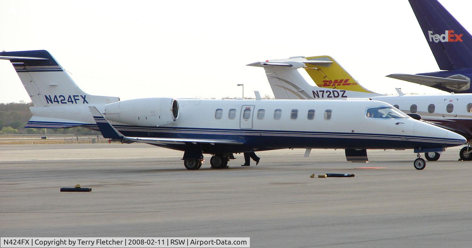 N424FX, Learjet 45 C/N 45-146, Flexjets Lear 45 at Southwest Florida