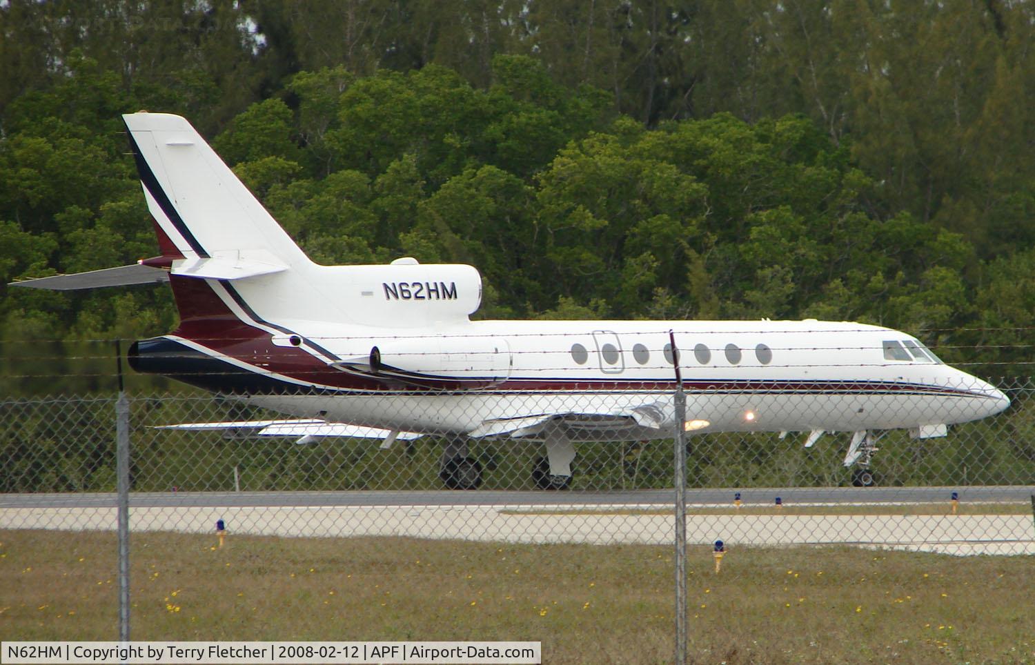 N62HM, 1995 Dassault Falcon 50 C/N 243, Falcon 50 awaits clearance to depart Naples