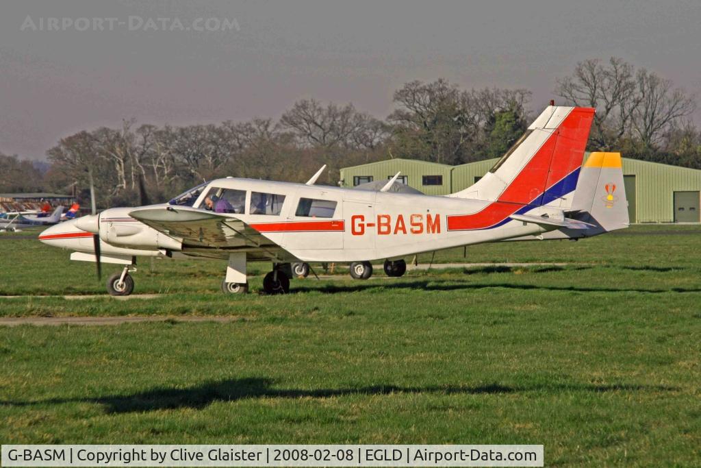 G-BASM, 1973 Piper PA-34-200 Seneca C/N 34-7350120, Previous ID: N16272