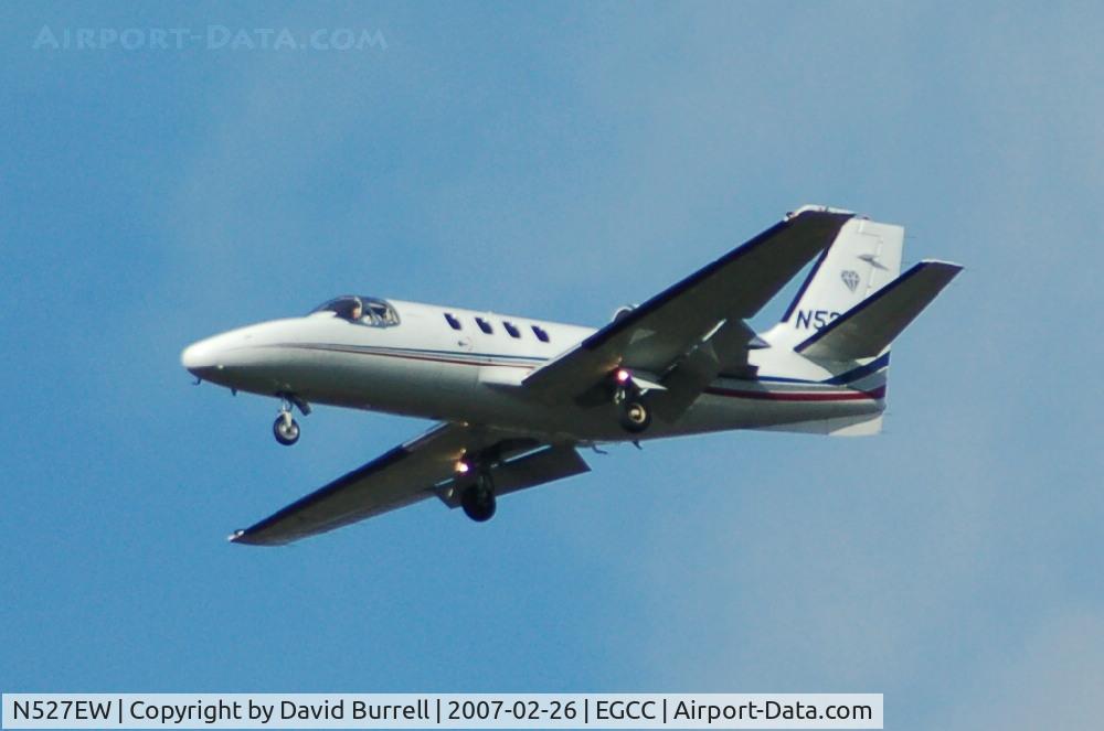 N527EW, Cessna 501 Citation I/SP C/N 501-0322, Cessna 501 - On approach
