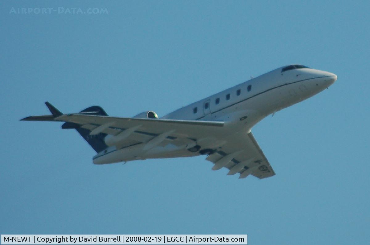 M-NEWT, 2007 Bombardier Challenger 300 (BD-100-1A10) C/N 20151, Bombardier BD100 - Taking off