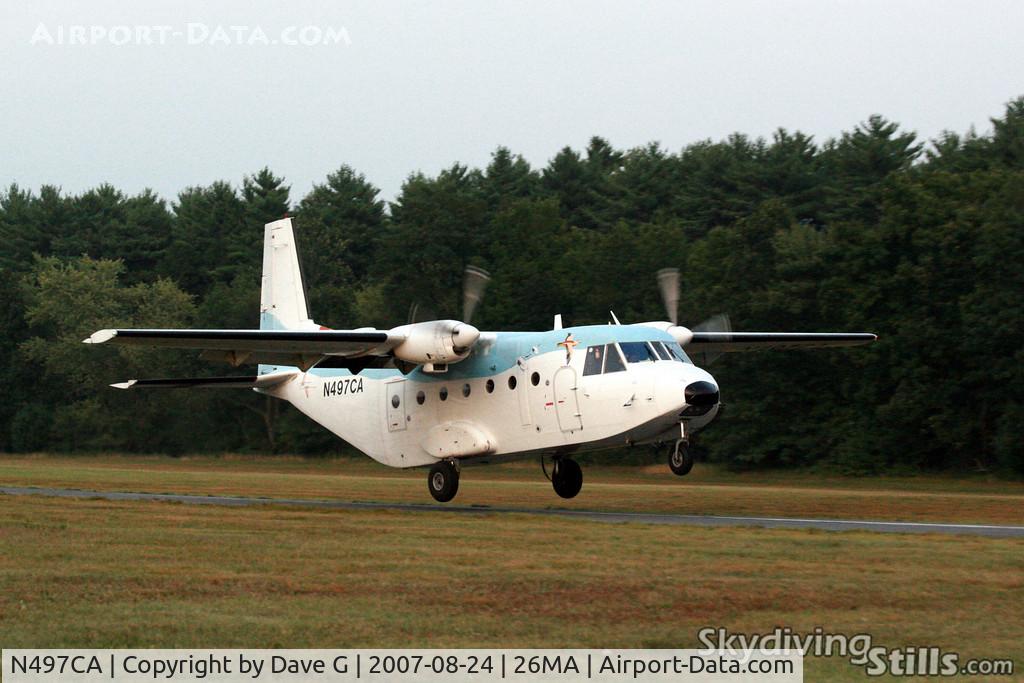 N497CA, 1983 CASA C-212-200 Aviocar C/N 291, The 