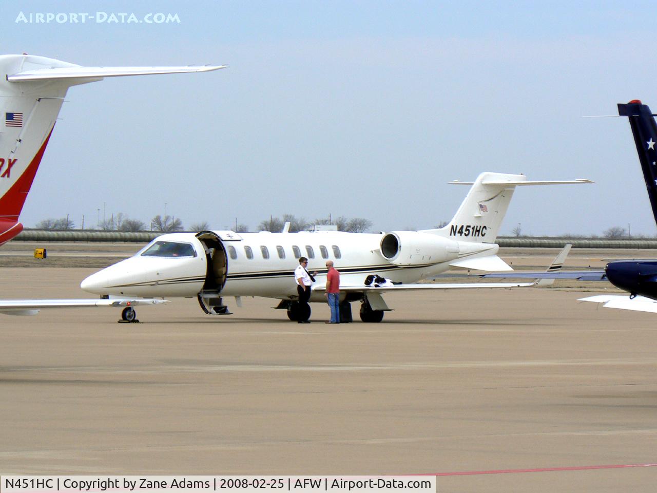 N451HC, 2005 Learjet Inc 45 C/N 267, At Alliance Ft Worth