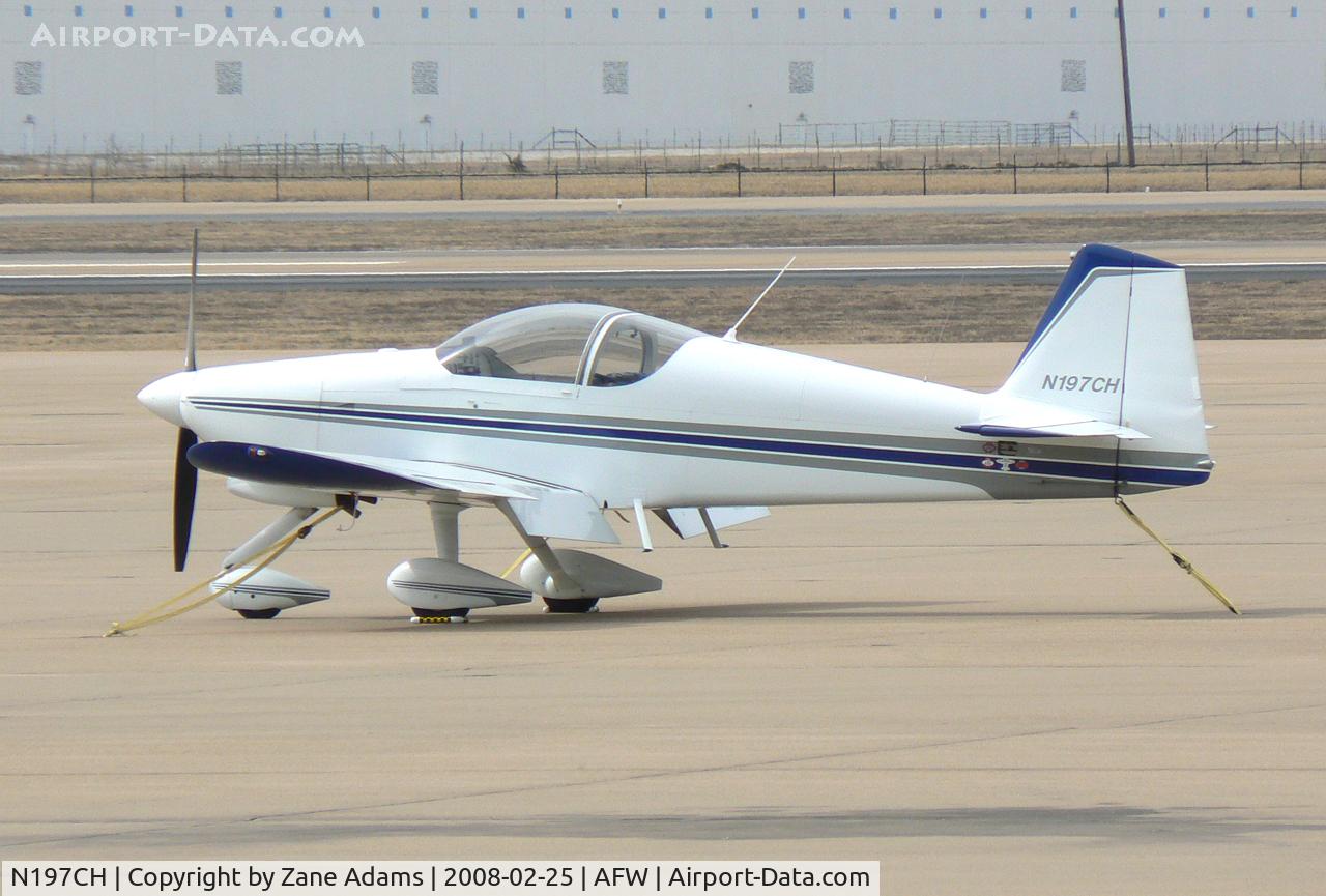 N197CH, 1998 Vans RV-6A C/N 21634, RV-6A At Alliance, Ft. Worth