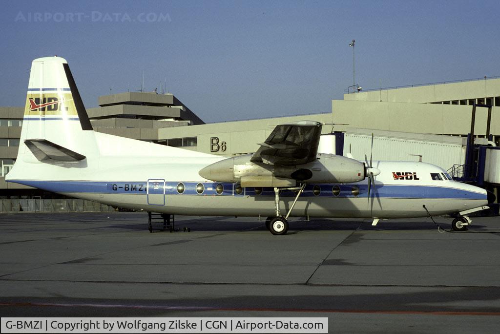 G-BMZI, 1958 Fokker F.27-100 Friendship C/N 10106, visitor