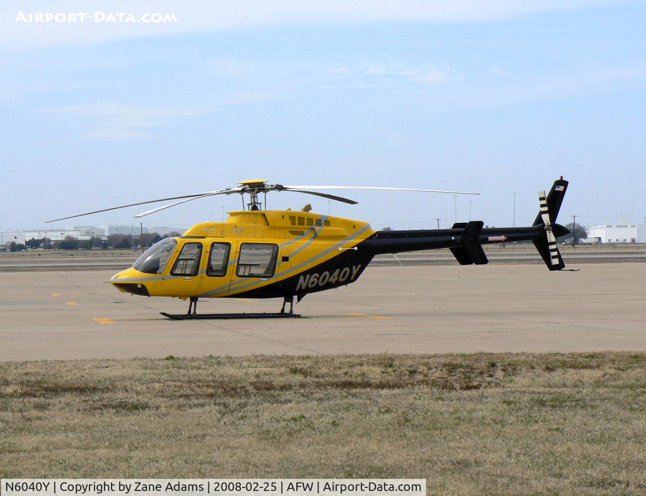 N6040Y, 1999 Bell 407 C/N 53371, 407 on the Bell Helicopter Ramp