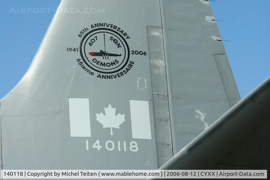 140118, 1981 Lockheed CP-140 Aurora C/N 285B-5725, 407 Squadron