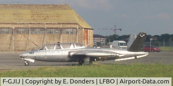 F-GJIJ, Fouga CM-170R Magister C/N 482, Stored at Toulouse-Blagnac