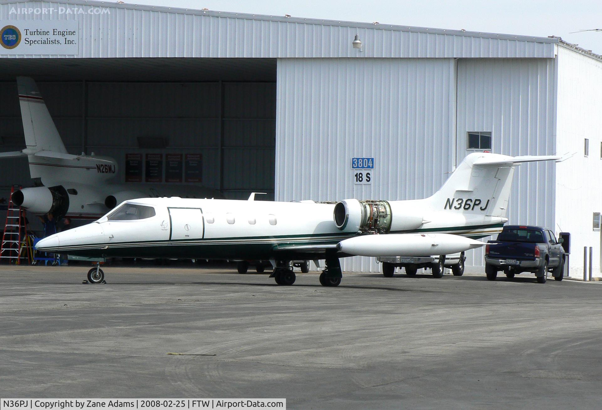 N36PJ, 1981 Gates Learjet 36A C/N 047, At Meacham Field