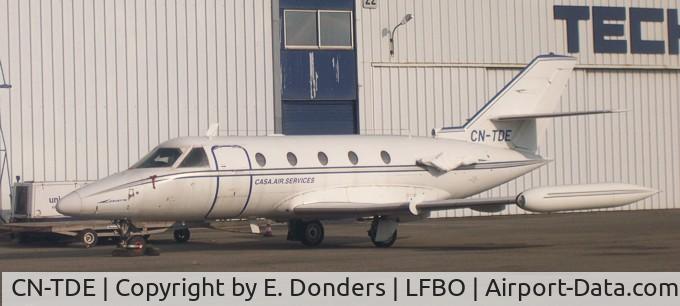 CN-TDE, 1974 Aerospatiale SN-601 Corvette 100 C/N 5, Stored at Toulouse-Blagnac