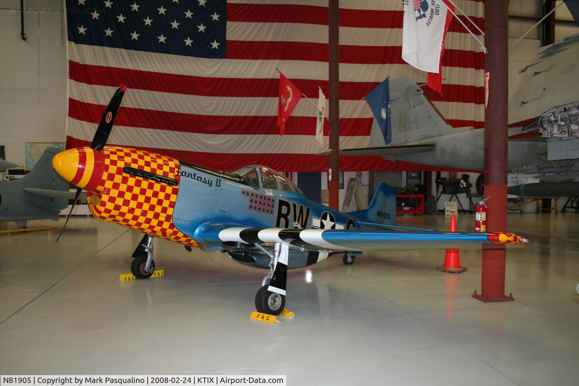 N81905, 1978 North American P-51D Mustang Replica C/N 001 (N81905), Fischer-Van Norman P-51D