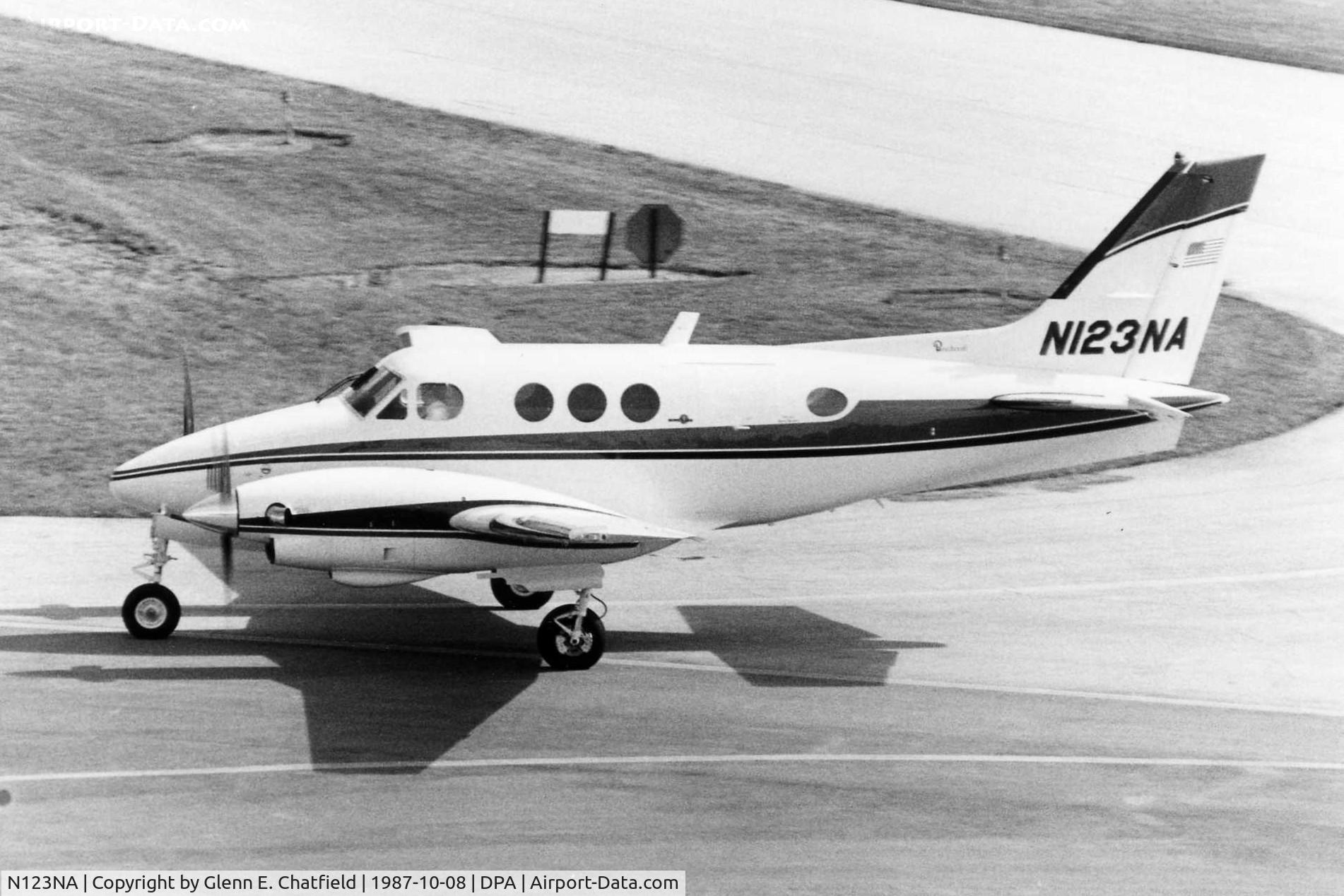 N123NA, Beech A90 King Air C/N LJ-150, Photo taken for aircraft recognition training.  Ex- N123NA, Beech King Air 90