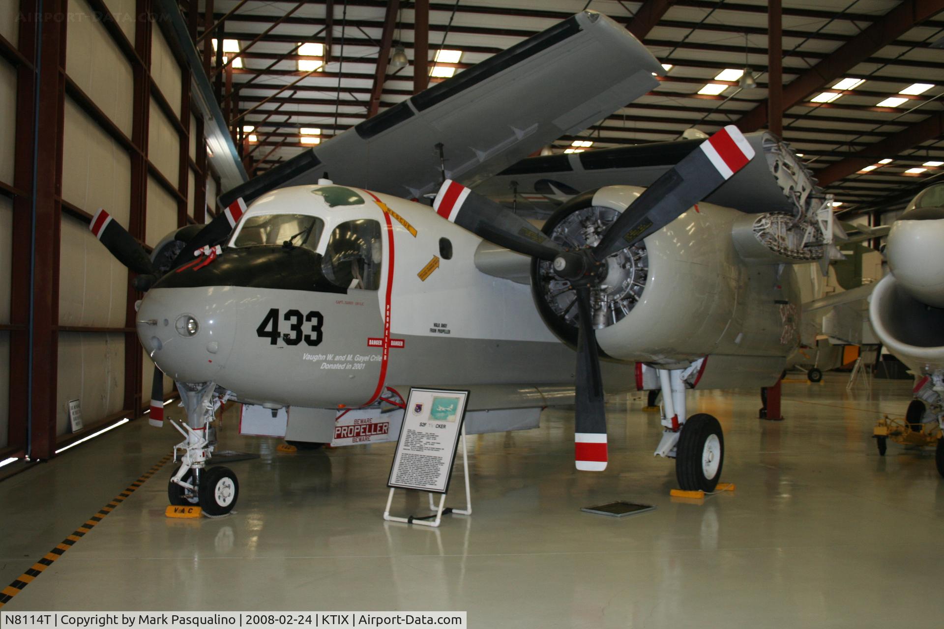N8114T, 1956 Grumman S2F-1 Tracker C/N 342, Grumman S2F-1