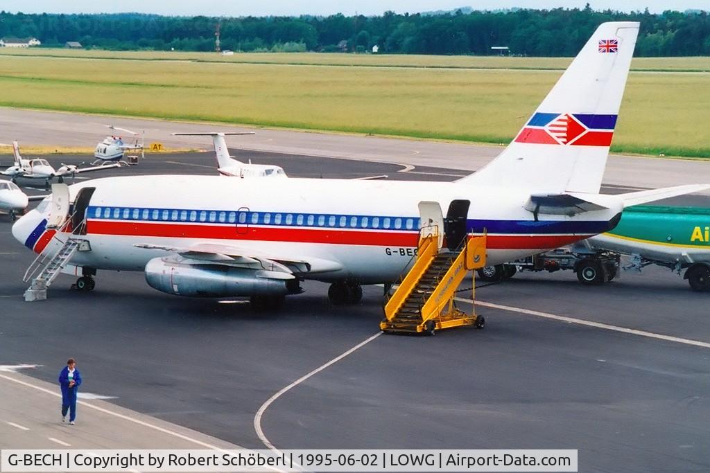 G-BECH, 1977 Boeing 737-204 C/N 21336, GB Leisure without any titles