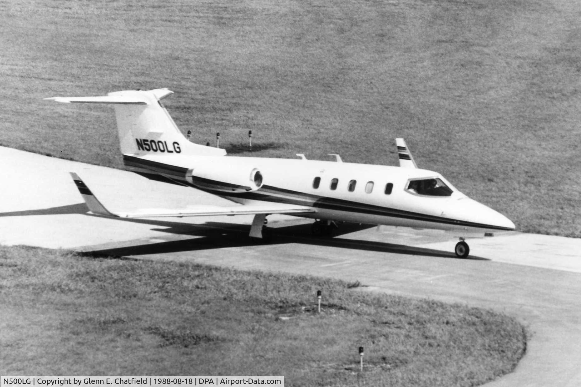 N500LG, 1979 Gates Learjet 28 C/N 005, Photo taken for aircraft recognition training.