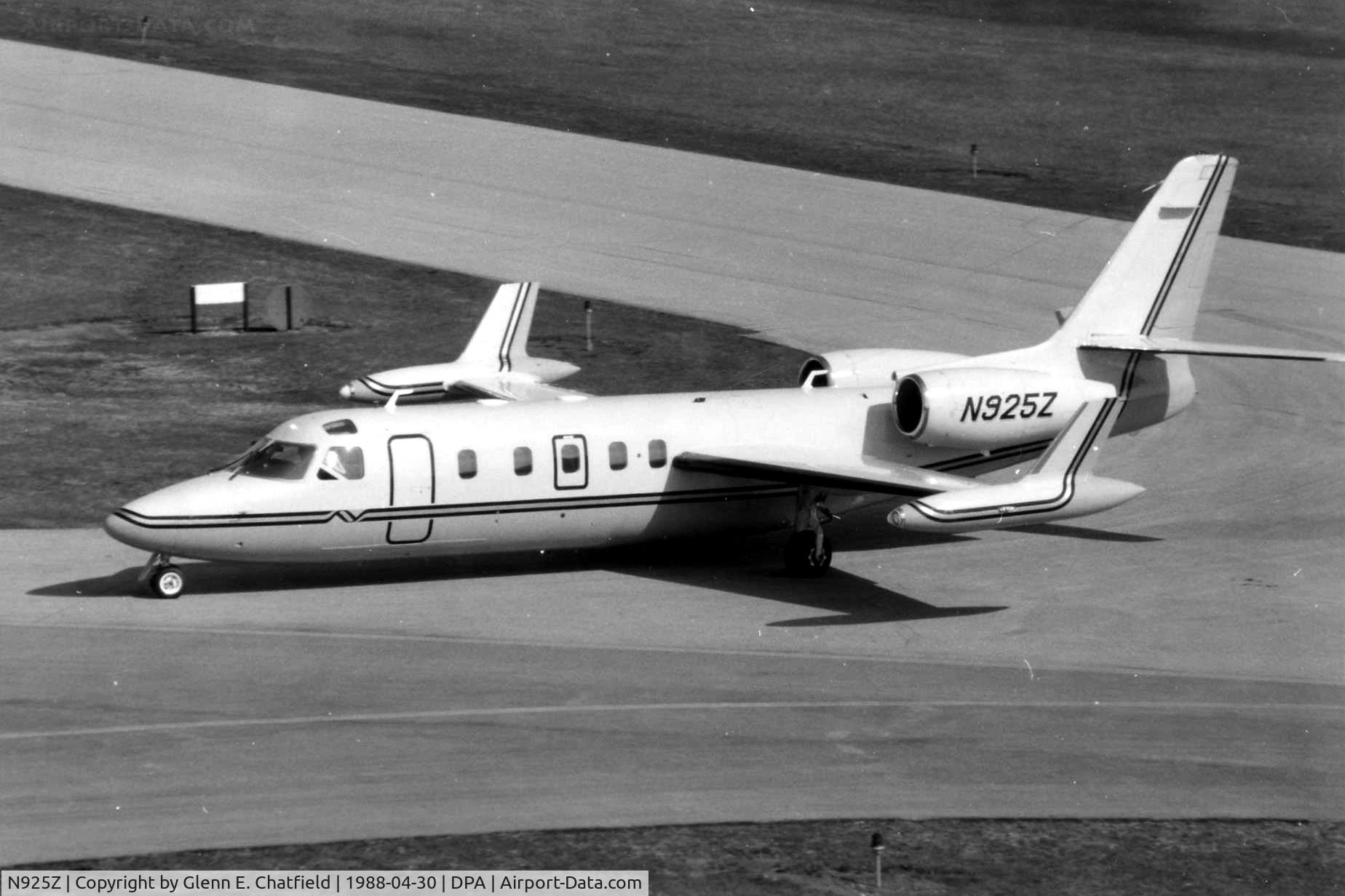 N925Z, Israel Aircraft Industries 1124A C/N 307, Photo taken for aircraft recognition training.  Ex-N925Z, Westwind 1124A