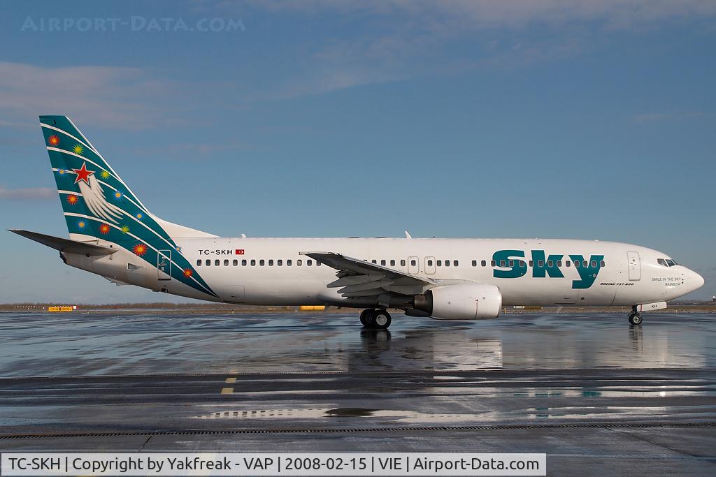 TC-SKH, 2007 Boeing 737-8BK C/N 29644, Sky Airlines Boeing 737-800
