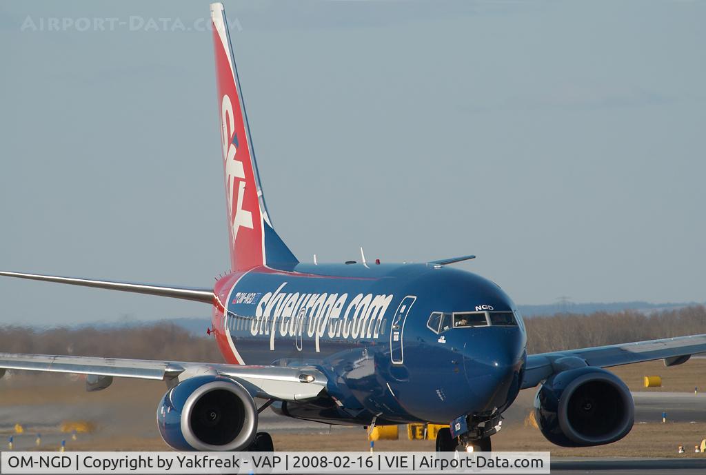 OM-NGD, 2006 Boeing 737-76N C/N 32674/1952, Sky Europe Boeing 737-700