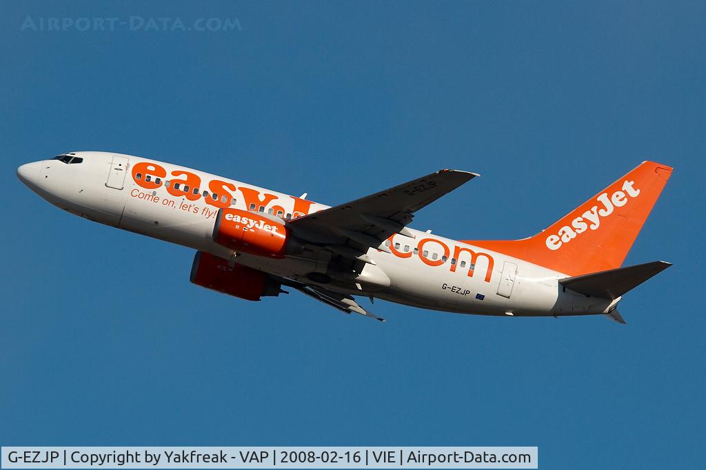 G-EZJP, 2002 Boeing 737-73V C/N 32412, Easyjet Boeing 737-700