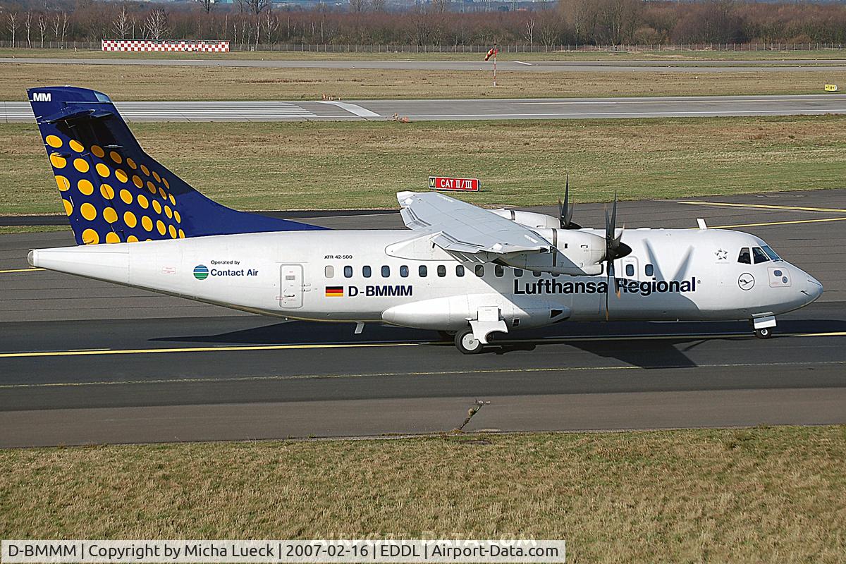 D-BMMM, 1997 ATR 42-500 C/N 546, Taxiing to the runway