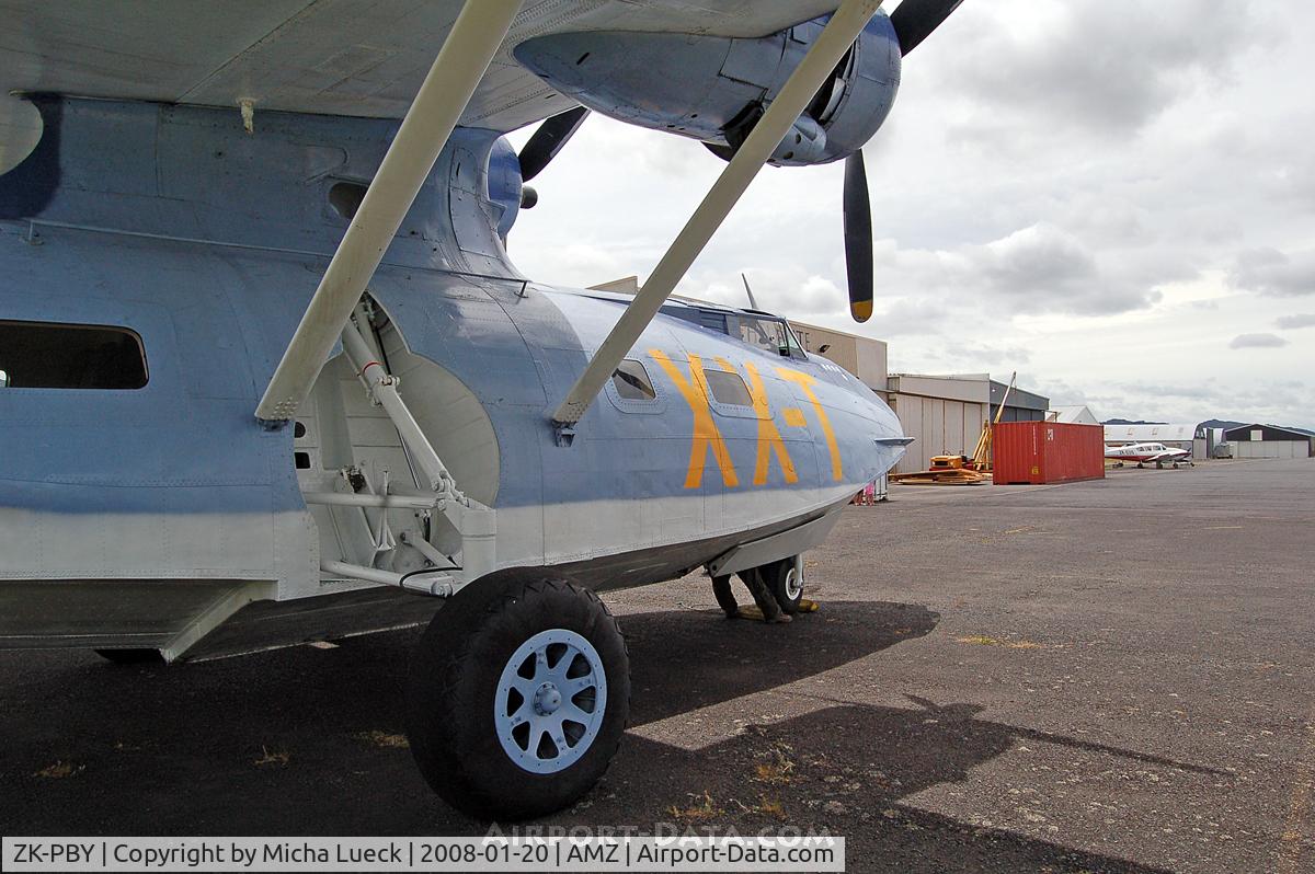 ZK-PBY, Consolidated Vultee PBY-5A Catalina C/N CV-357, At Ardmore