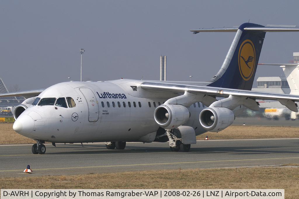 D-AVRH, 1995 British Aerospace Avro 146-RJ85 C/N E.2268, Lufthansa BAe 146