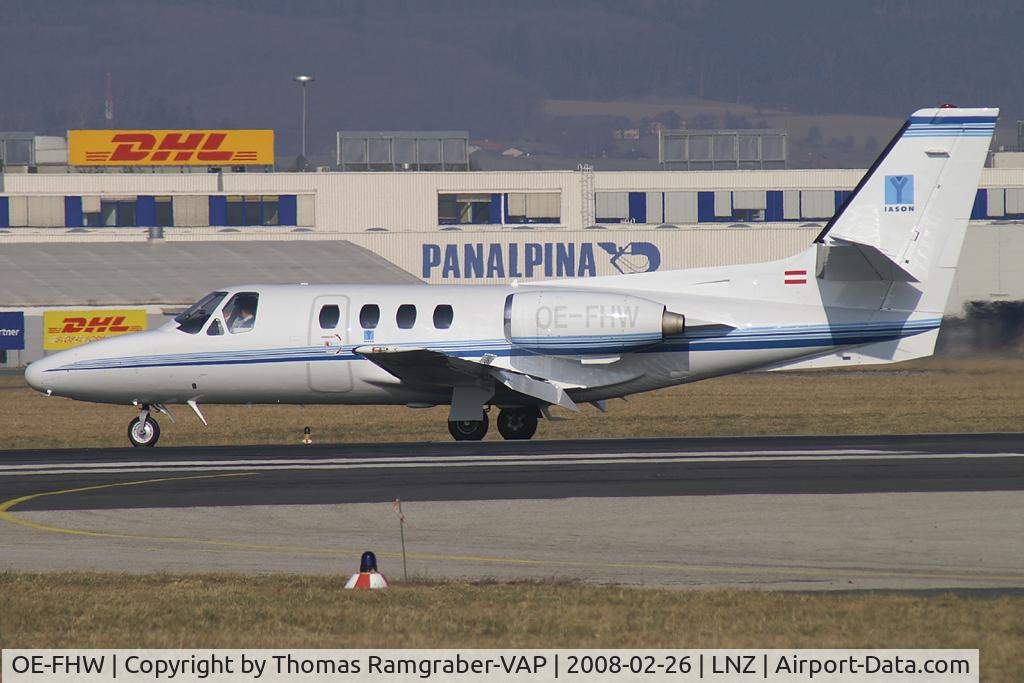 OE-FHW, 1979 Cessna 501 Citation I SP C/N 501-0121, Daedalos Cessna 500 Citation 1