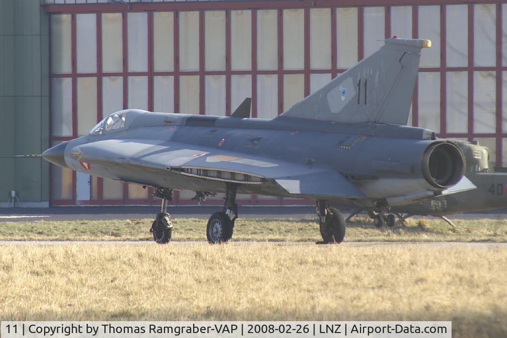11, Saab J-35Oe MkII Draken C/N 35-1411, Austria - Air Force Saab Draken