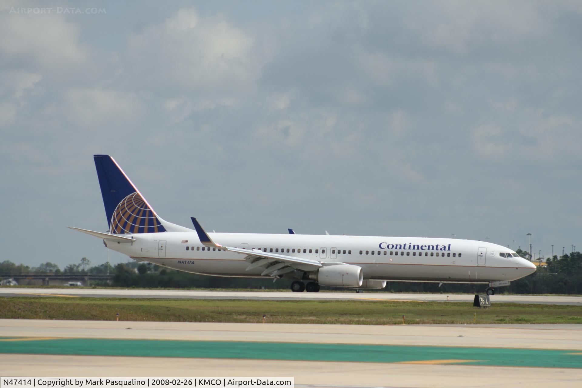 N47414, 2008 Boeing 737-924/ER C/N 32827, Boeing 737-900ER
