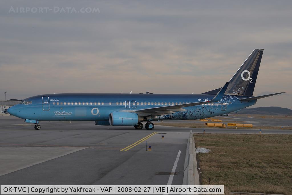 OK-TVC, 2001 Boeing 737-86Q C/N 30278, tRAVEL sERVICE bOEING 737-800